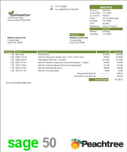 Sage 50 Simple Invoice Product A2