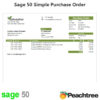 Sage 50 Simple Purchase Orders