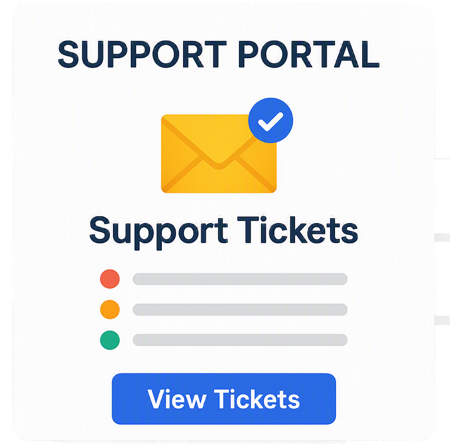 Support Portal Support Portal Page