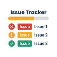issue tracker page